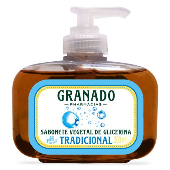 Sabonete Granado Glicerina Tradicional Líquido 200ml