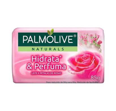 Sabonete Hidrata e Perfuma Leite e Pétalas de Rosas 85g - Palmolive