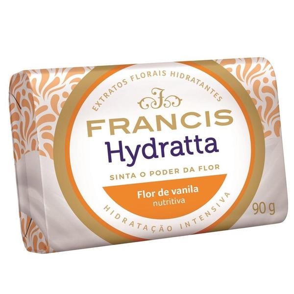 Sabonete Hidratação Diária 90g - 12 Unidades - Hydratta - Francis Luxo