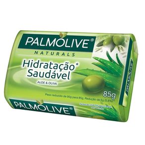 Sabonete Hidratação Saudável Aloe e Oliva Pamolive Naturals 85g