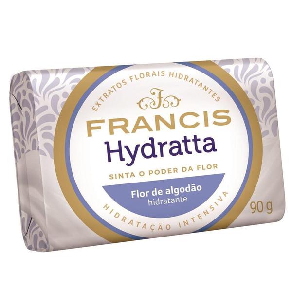 Sabonete Hitratação Intensiva 90g - 12 Unidades - Hydratta - Francis