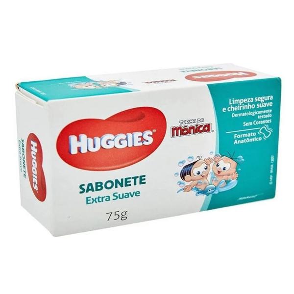 Sabonete Huggies Infantil Criança Turma da Monica 75g