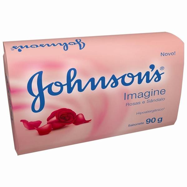 Sabonete Imagine Rosas e Sândalo 90g 12 Unidades - Johnson Johnson - Johnsons