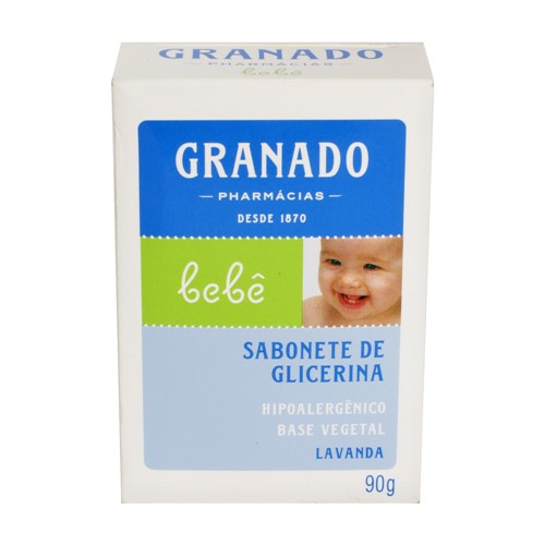 Sabonete Infantil Granado Bebê Lavanda com 90g