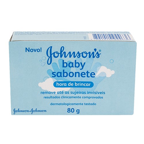 Sabonete Infantil Johnson's Baby Hora de Brincar com 80g
