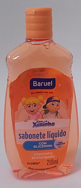 Sabonete Infantil Líquido Glicerina (210ml) - Turma da Xuxinha - Baruel