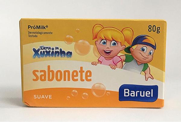 Sabonete Infantil Suave (80g)- Turma da Xuxinha- Baruel