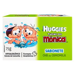 Sabonete Infantil Turma da Monica Cha de Camomila com 75 Gramas