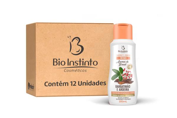 Sabonete Íntimo Bio Instinto Barbatimão - Caixa C/ 12 Unid.