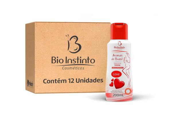 Sabonete Íntimo Bio Instinto Love - Caixa C/ 12 Unid.