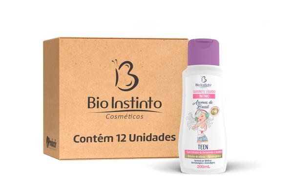 Sabonete Íntimo Bio Instinto Teen - Caixa C/ 12 Unid.