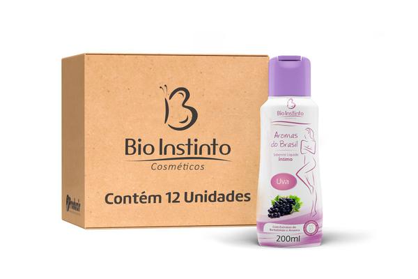 Sabonete Íntimo Bio Instinto Uva - Caixa C/ 12 Unid.