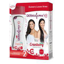 Sabonete Íntimo Dermafeme Cranberry 200ml Kit com 2 Unidades - Cimed