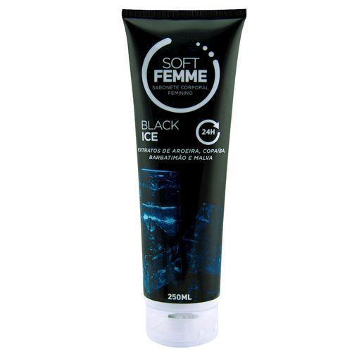 Sabonete Intimo Feminino Soft Femme Black Ice 250ml