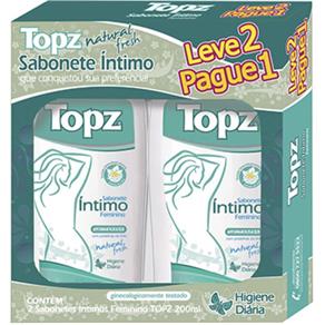 Sabonete Intimo Líquido Natural - ( Leve 2 e Pague 1) - Topz