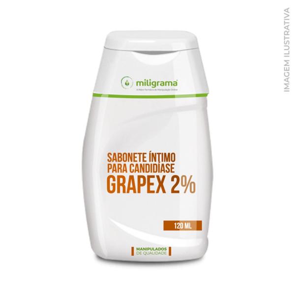 Sabonete Íntimo para Candidíase com Grapex 2 % 120ml - Miligrama