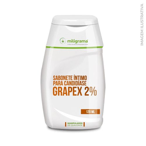 Sabonete Íntimo para Candidíase com Grapex 2 % 120ml