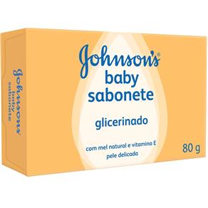 Sabonete J&J Baby Glicerinado 80Gr