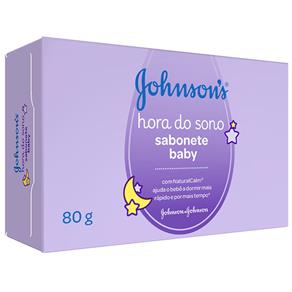 Sabonete Johnson`s Baby Infantil Hora do Sono Caixa 80 G