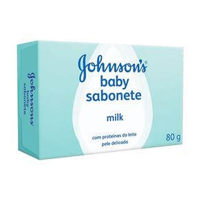 Sabonete Johnson`s Baby Milk - 80g