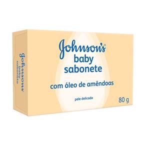 Sabonete Johnson`s Baby Óleo de Amêndoas - 80g