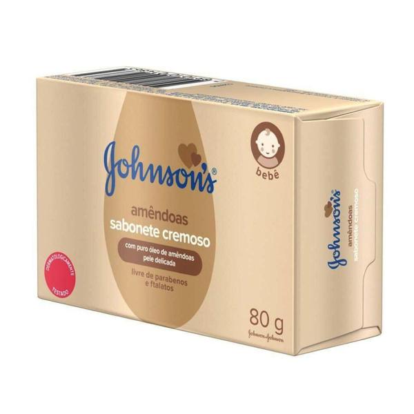 Sabonete Johnson's Baby Amêndoas 80g - Johnson & Johnson - Johnson'S & Johnson'S