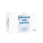Sabonete Johnson's Baby Branco 80g 7891010032906