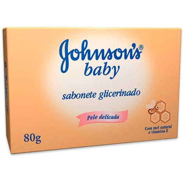 Sabonete Johnson's Baby Glicerinado com Mel 80g - Johnsons