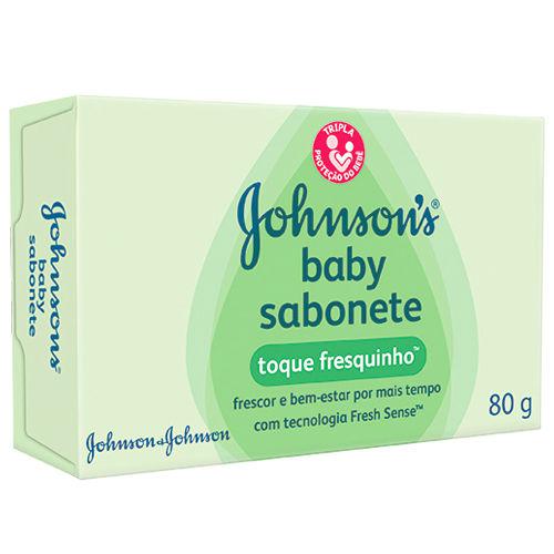 Sabonete Johnsons Baby Toque Fresquinho 80g - Johsons