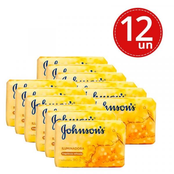 Sabonete Johnsons Fragrância Refinada Iluminadora - 12 Unidades - Johnsons