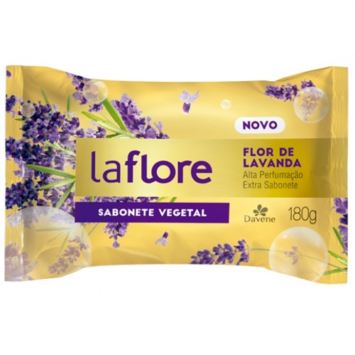 Sabonete La Flore Davene Vegetal Lavanda 180GR