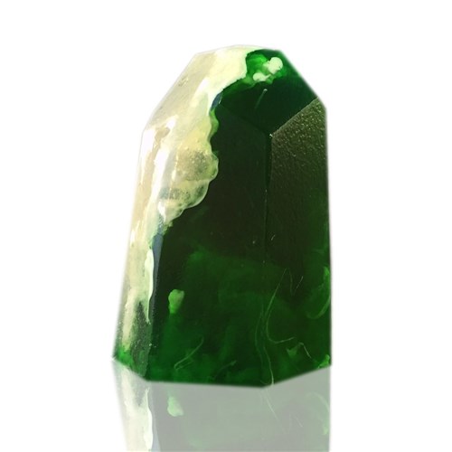 Sabonete Lapidado Cristal - Quartzo Verde