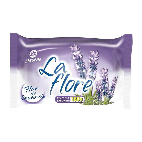 Sabonete Lavanda 180g - 6 Unidades - La Flore - Efacil