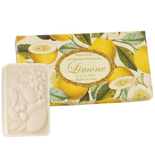 Sabonete Limone Fiorentino - Estojo de Sabonetes Perfumados