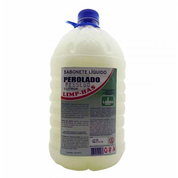 Sabonete Liquido 5l Perolado Pessego / Un / Limp-has