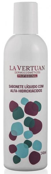 Sabonete Líquido(anti-acne) com Alfa-Hidroxiácidos 240ml - La Vertuan