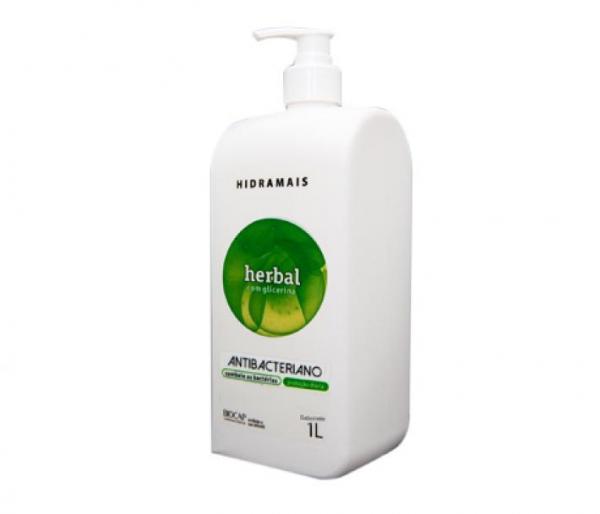 Sabonete Líquido Antibacteriano Hidramais Herbal 1 Litro - Biocap
