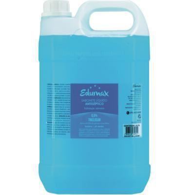 Sabonete Liquido Antisseptico Triclosan 0,5 5L 1 UN Edumax