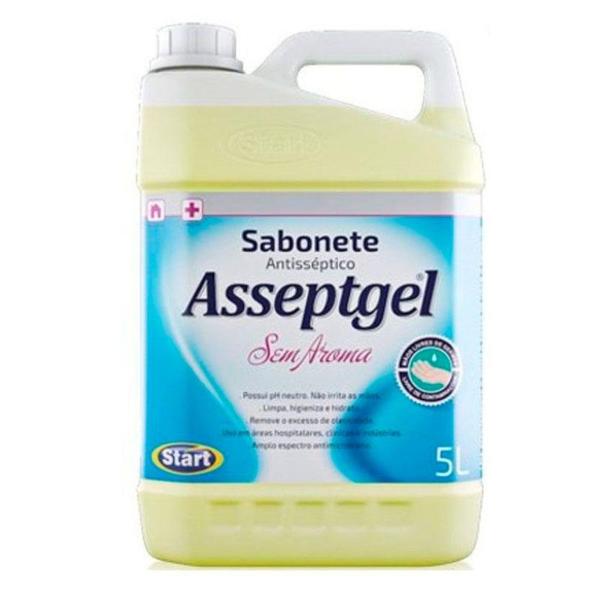 Sabonete líquido Asseptgel Sem Aroma - 5 litros - Start Química