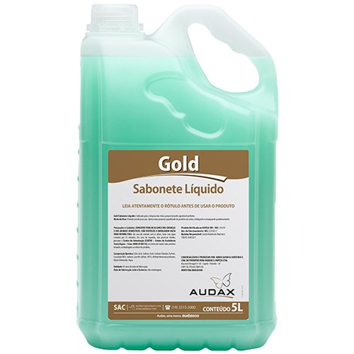 Sabonete Líquido Audax Gold 5L - 591