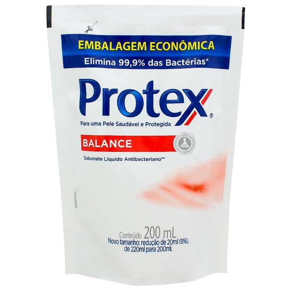 Sabonete Líquido Bactericida Protex 200ml Balance Refil - Sem Marca