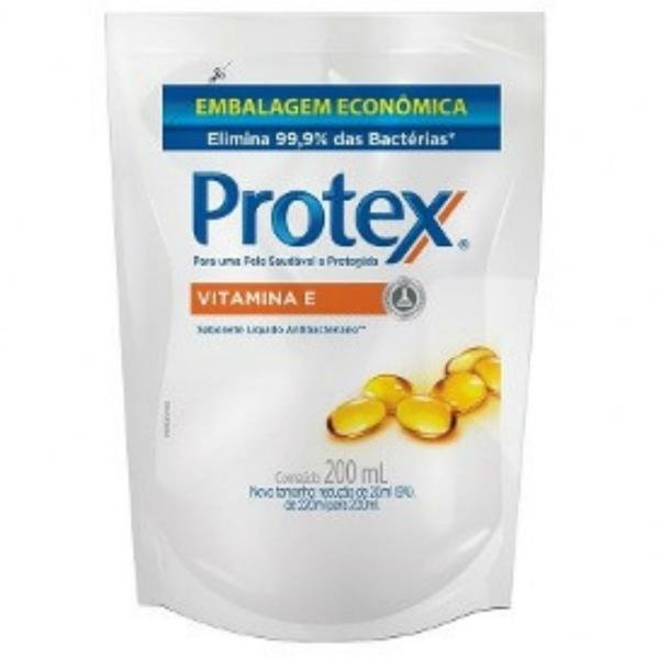 Sabonete Líquido Bactericida Protex 120ml Vitamina e Refil - Sem Marca