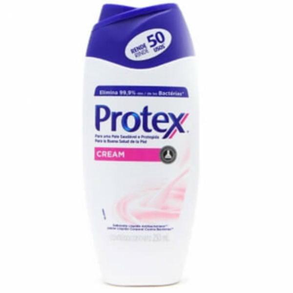 Sabonete Líquido Bactericida Protex 250ml Cream - Sem Marca
