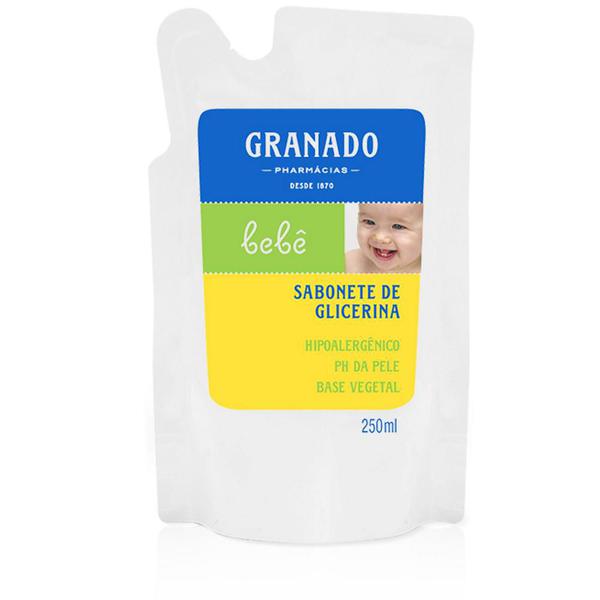 Sabonete Líquido Bebê de Glicerina Refil 250ml Granado