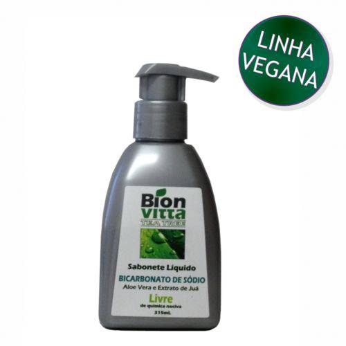 Sabonete Líquido Bicarbonato Bion Vitta Vegan 315ml