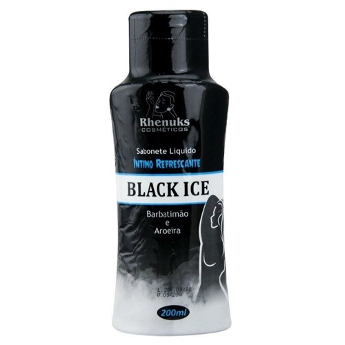 Sabonete Líquido Black Refrescante 200Ml - Rhenuks