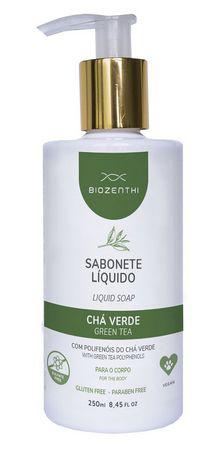Sabonete Liquido Cha Verde BIOZENTHI 250ML