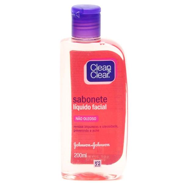 Sabonete Liquido Clean Clear Facial 200ml - Johnson Johnson