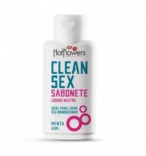 Sabonete Líquido Clean Sex (Higienizador Objetos) Menta 60 Ml -Hc518 -...