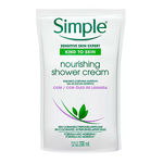 Sabonete Líquido Corporal Simple Nourishing Shower Cream Refil 250ml